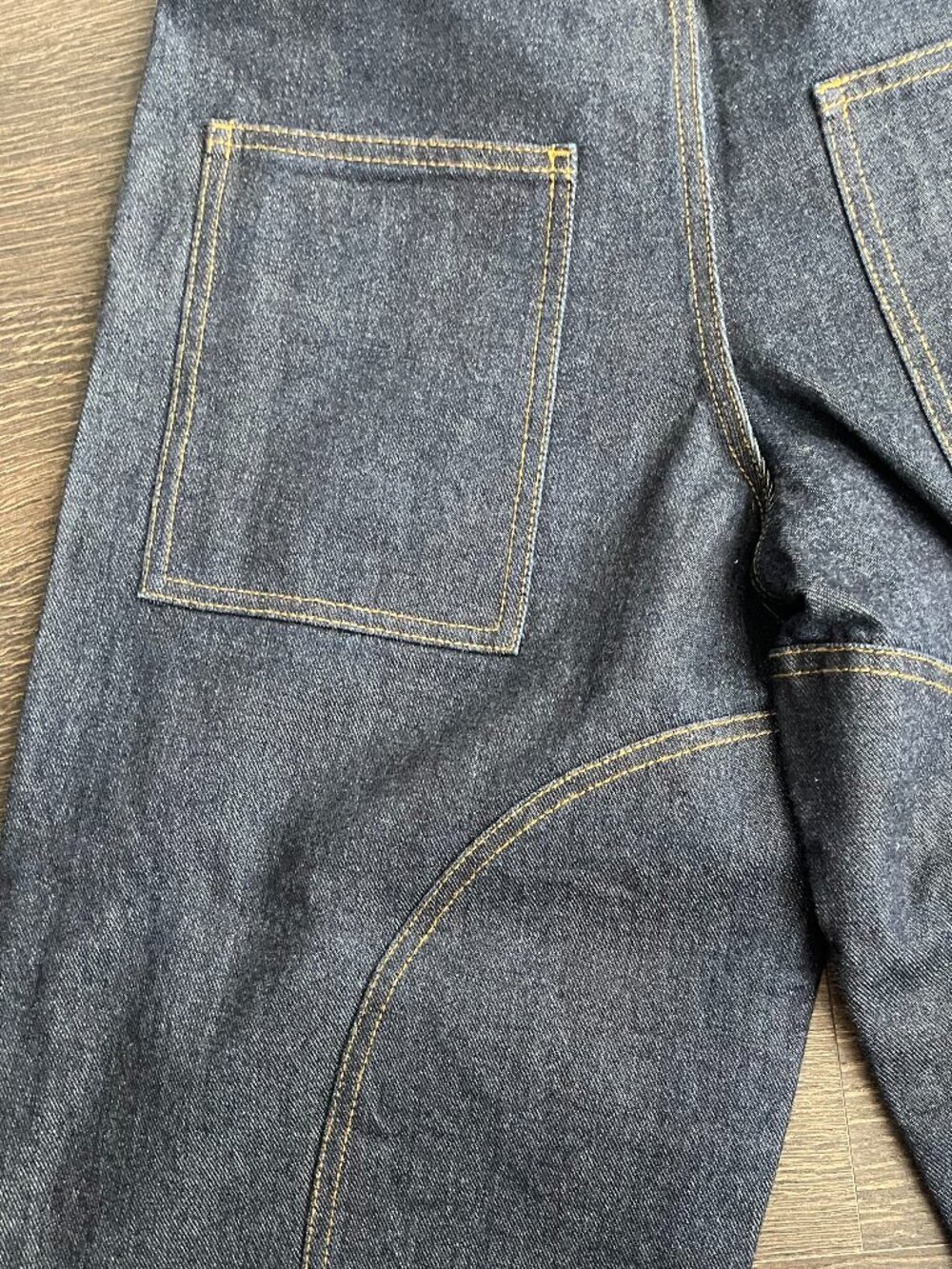 Tibi NWOT Indigo Denim Sid Jean Short 28 - Picture 9 of 16
